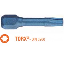 Насадка викруткова ударна BLUE SHOCK USH Torx T15 x TORSION 30 мм 5 шт