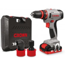 Дриль-шуруповерт акумуляторна Crown CT21082H-2 BMC