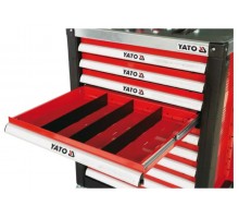 Перегородки для ящика YATO 391 x 128 x 4 мм