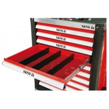 Перегородки для ящика YATO 391 x 128 x 4 мм