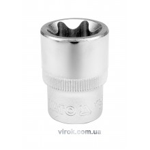 Головка торцева TORX YATO 1/2" Е16 x 38 мм