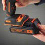 Дриль-шурупокрут акумуляторний ударний BLACK+DECKER BDCHD18KB