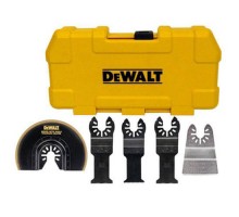 Набір приладдя для багатофункціонального інструменту у валізі DeWALT DT20715