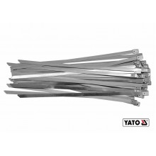 Хомут затискний з нержавіючої сталі YATO 8 х 350 мм 50 шт