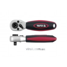 Тріщатка 1/4" YATO 136 мм 72 зубці