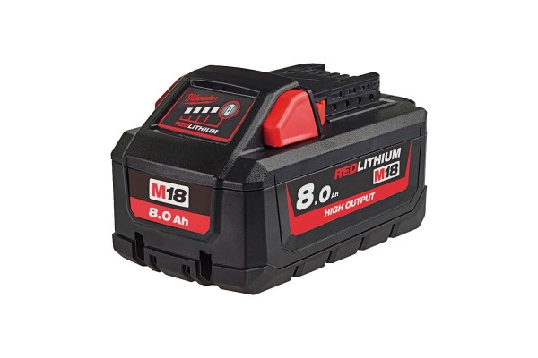 Акумулятор Li-Ion HIGH OUTPUT MILWAUKEE, M18 H8 (8Аг)