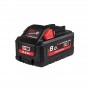 Акумулятор Li-Ion HIGH OUTPUT MILWAUKEE, M18 H8 (8Аг)