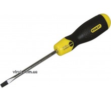 Викрутка плоска STANLEY "Cushion Grip" SL5 x 100 мм