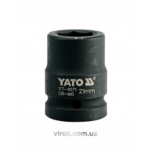 Головка торцева ударна шестигранна YATO 3/4" М21 х 50 мм