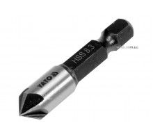 Зенківка конічна по металу YATO HEX- 1/4" 8.3 x 40 мм HSS