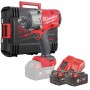 Гайкокрут акумуляторний 1/2\" MILWAUKEE, M18 FHIW2F12-502X, 2034Нм, (+ заряд.пристрій, 2 акум., HD ке