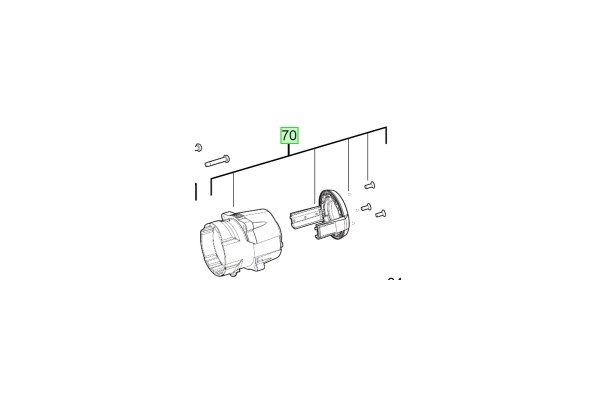 Корпус редуктора/Milwaukee M18 FMTIW2P12