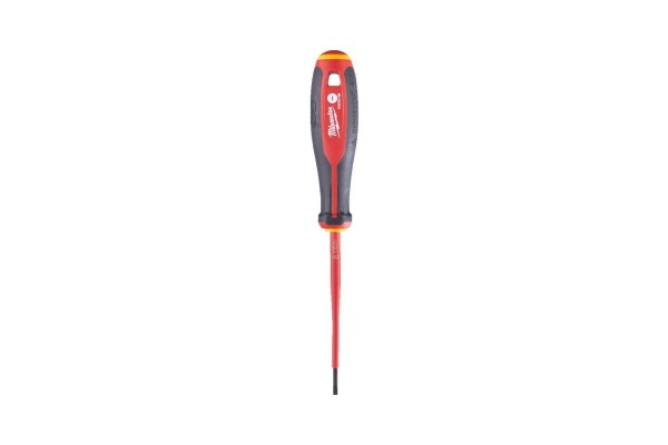 Викрутка діелектрична Milwaukee VDE SL 0.5х3х100 мм (4932478713) Викрутка діелектрична Milwaukee VDE SL 0.5х3х100 мм (4932478713)