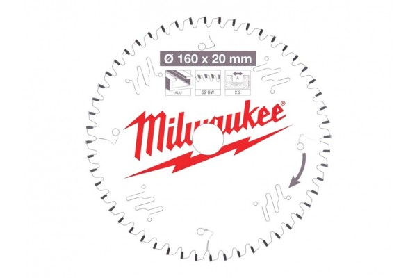 Пильний диск Milwaukee PFTE 160х20х2.2мм 24 зубів (4932471290) Пильний диск Milwaukee PFTE 160х20х2.2мм 24 зубів (4932471290)