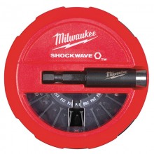 Набір біт SHOCKWAVE MILWAUKEE, (15шт)