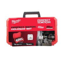 Набір коронок біметалічних (44,57,68,76,114мм) 9 предметів Hole Dozer Perfect match