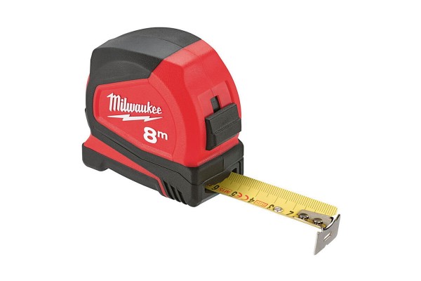 Рулетка Pro Compact MILWAUKEE, 8м, ( 25мм)