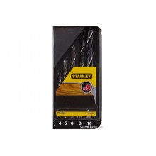 Набір свердл по дереву STANLEY 4-10 мм 5 шт