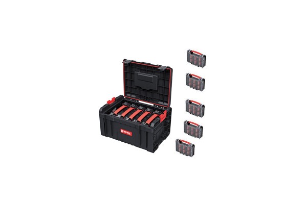 Ящик для інструментів QBRICK SYSTEM PRO TOOLBOX + 5 штук органайзерів PRO ORGANIZER MULTI