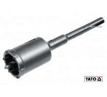 Свердло коронка монолітне по бетону YATO Ø82 x 280 мм SDS-Max