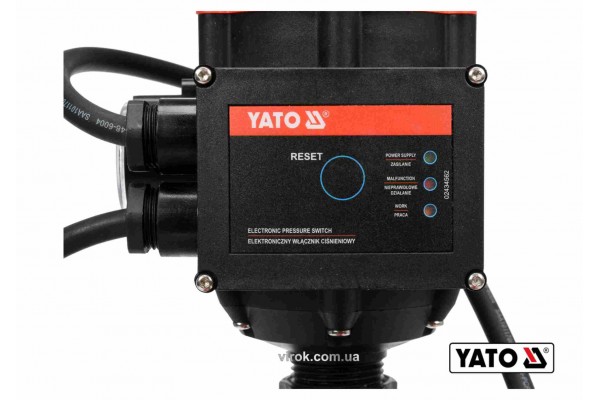 Насос для води поверхневий YATO 600 Вт 3100 л/год 35 м