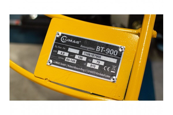 Затиральна машина по бетону Lumag BT900 Затиральна машина по бетону Lumag BT900