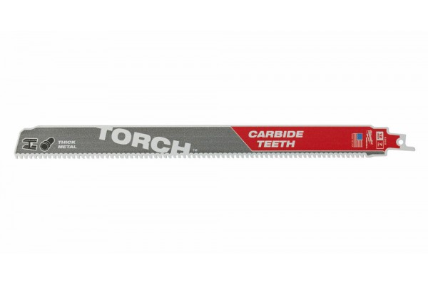 Полотно для шабельної пили Milwaukee Torch Carbide 300мм 5шт (48005503) Полотно для шабельної пили Milwaukee Torch Carbide 300мм 5шт (48005503)