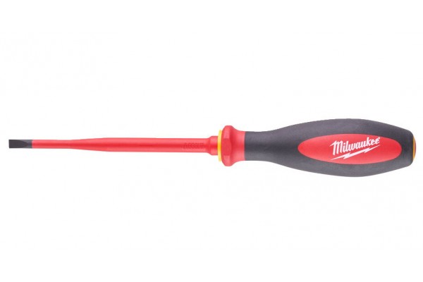 Діелектрична викрутка Milwaukee VDE SL1.0х5.5х120мм (4932471447) Діелектрична викрутка Milwaukee VDE SL1.0х5.5х120мм (4932471447)