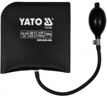 Подушка монтажна, надувна YATO, навантаження 135 кг, висоти 50 мм, 165 х 150 мм