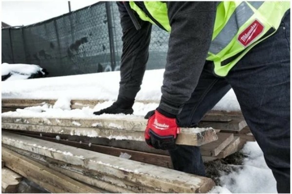 Рукавички з захистом від ударів, зимові Milwaukee 12/XXXL (4932480976)