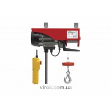 Лебідка електрична канатна YATO 500 Вт 125/250 кг