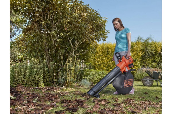 Садовий пилосос акумуляторний безщітковий BLACK+DECKER BCBLV3625L1