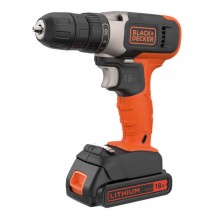 Дриль-шурупокрут акумуляторний BLACK+DECKER BCD001C1