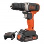 Дриль-шурупокрут акумуляторний BLACK+DECKER BCD001C1