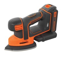 Шліфмашина вібраційна акумуляторна BLACK+DECKER BDCDS18