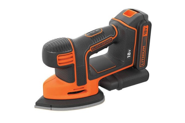 Шліфмашина вібраційна акумуляторна BLACK+DECKER BDCDS18