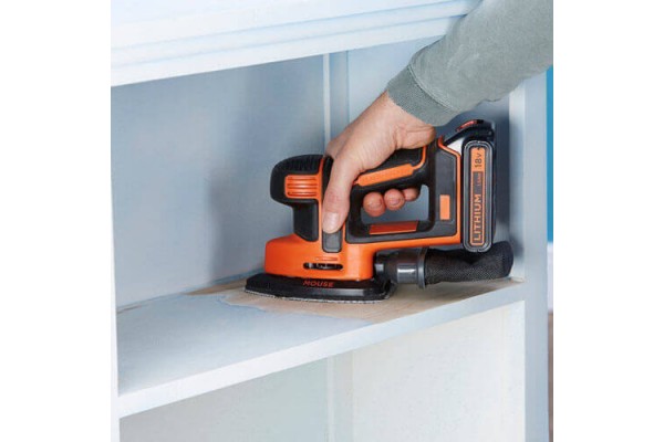 Шліфмашина вібраційна акумуляторна BLACK+DECKER BDCDS18