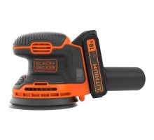 Шліфмашина ексцентрикова акумуляторна BLACK+DECKER BDCROS18