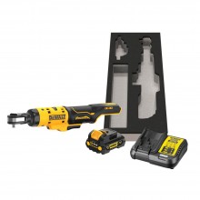 Гайкокрут кутовий - ключ-храповик акумуляторний безщітковий DeWALT DCF504L1G