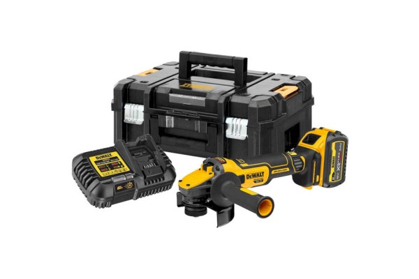 Шліфмашина кутова - болгарка акумуляторна безщіткова DeWALT DCG409VST1