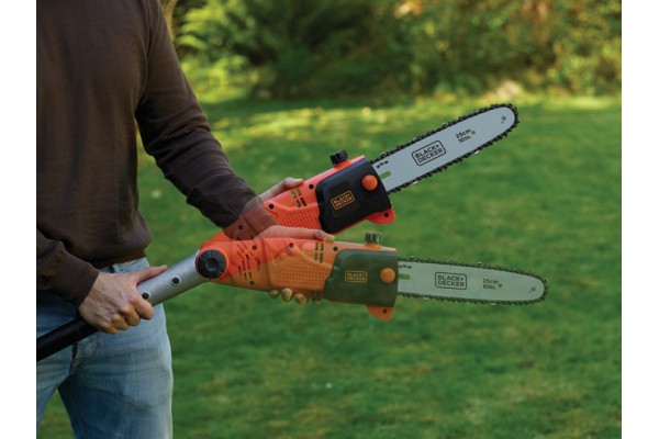 Ланцюгова пила на штанзі мережева Black+Decker 800 Вт 25 см Ланцюгова пила на штанзі мережева Black+Decker 800 Вт 25 см