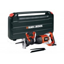 Пила шабельна мережева Black+Decker 1050 Вт + кейс і аксесуари