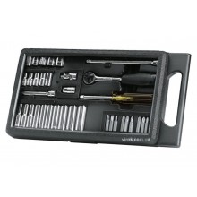 Набір головок торцевих STANLEY 1/4" 35 предметів