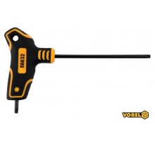 Ключ TORX Т-подібний VOREL Т20 x 100 x 72 мм Cr-V 6150