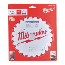 Диск пиляльний PFTE THIN KERF MILWAUKEE, діаметр 190х30х1,6мм, 16 зуб.