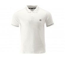 Футболка ПОЛО біла YATO, розм. 3XL/ вис- 82 см х шир- 65 см, 100%- бавовна [40]