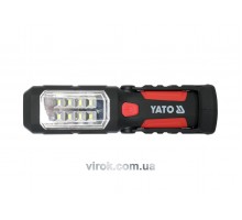Ліхтар навісний світлодіодний YATO 8+1 LED 280 лм 3 x АА