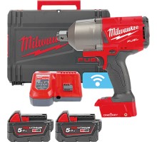 Гайкокрут високомоментний MILWAUKEE 3/4 дюйма(2034Нм) M18 FUEL ONEFHIWF34-502X ONE-KEY (+ заряд.прис