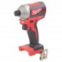 Гайкокрут акумуляторний безщітковий 1/4\" HEX MILWAUKEE M18 CBLID-0 180Нм