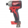 Гайкокрут акумуляторний безщітковий 1/4\" HEX MILWAUKEE M18 CBLID-0 180Нм